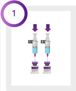  Tilsett 6 ml steril fysiologisk saltvannsoppløsning uten konserveringsmiddel 